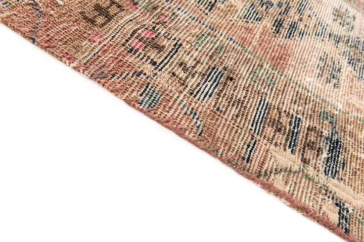 2' 6 x 4' 6 Hand Knotted Ultra Vintage Persian Wool Runner Rug