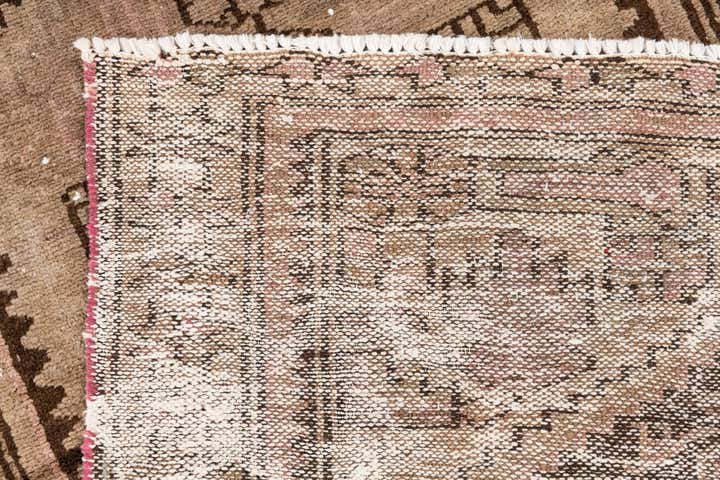 2' 10 x 8' 4 Hand Knotted Ultra Vintage Persian Wool Runner Rug