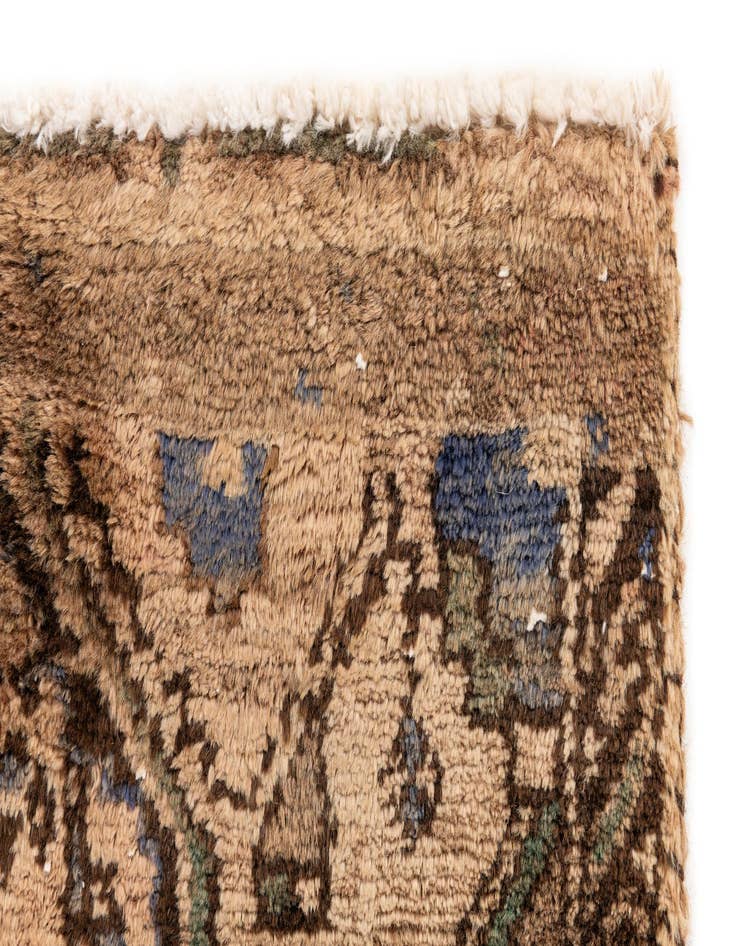 Detail image of 2' 6 x 6' 8  Hand Knotted Ultra Vintage Persian Wool Runner Rug