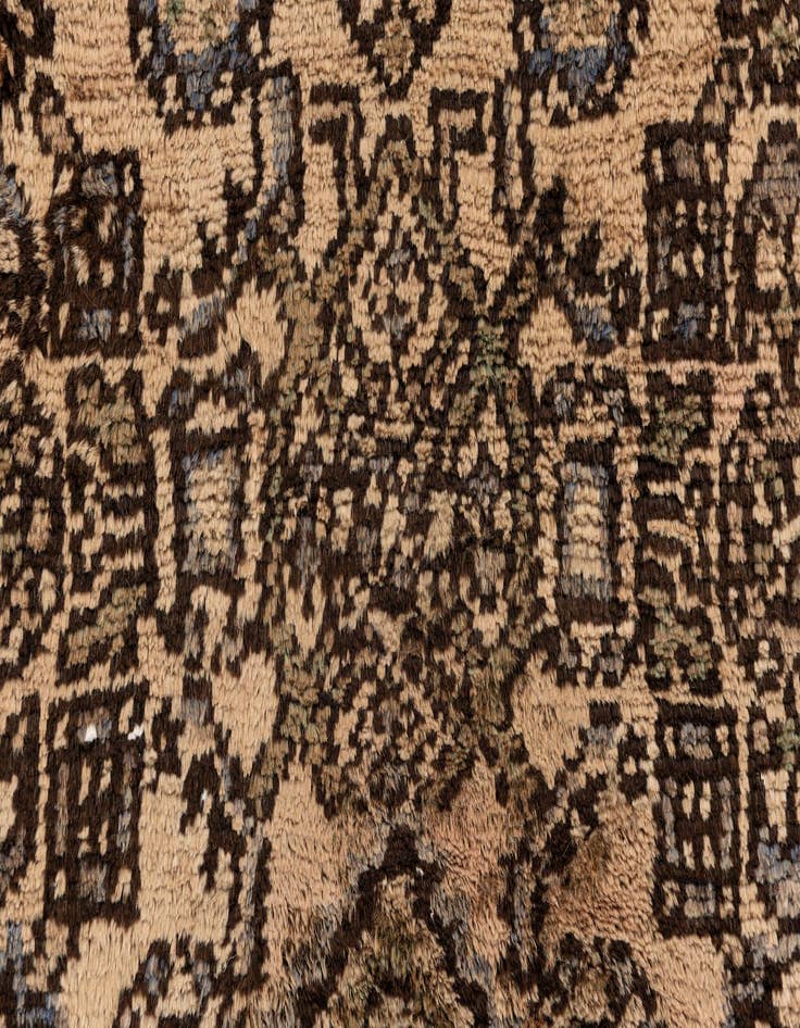Detail image of 2' 6 x 6' 8  Hand Knotted Ultra Vintage Persian Wool Runner Rug