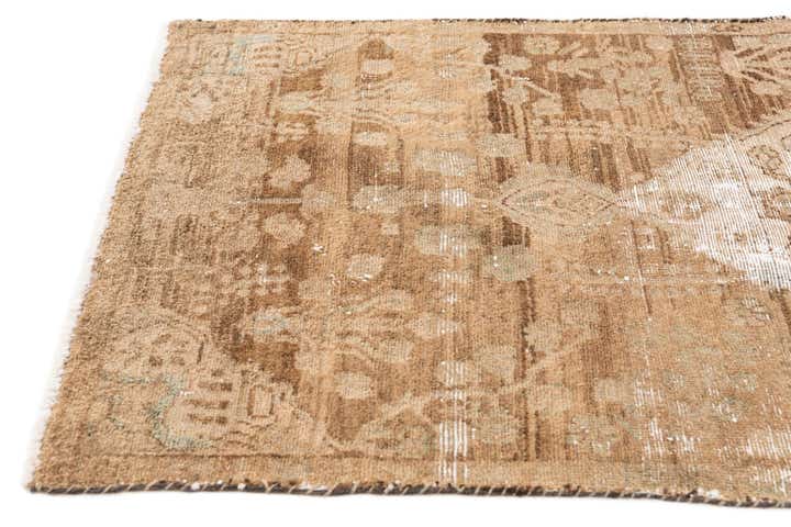 2' 10 x 6' 2 Hand Knotted Ultra Vintage Persian Wool Runner Rug