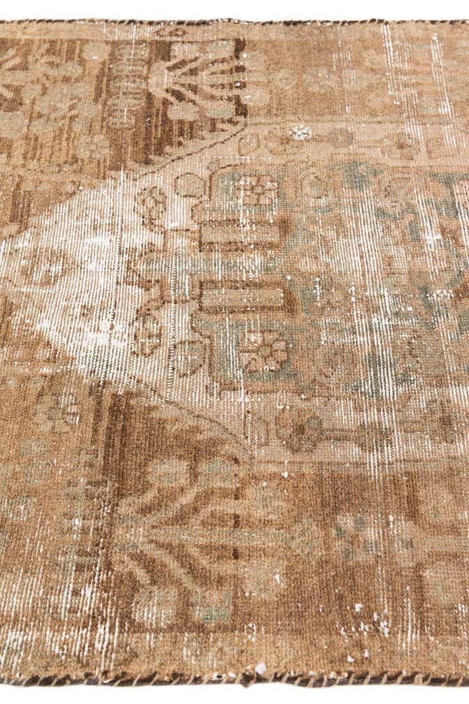 2' 10 x 6' 2 Hand Knotted Ultra Vintage Persian Wool Runner Rug