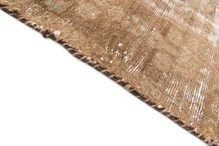 2' 10 x 6' 2 Hand Knotted Ultra Vintage Persian Wool Runner Rug