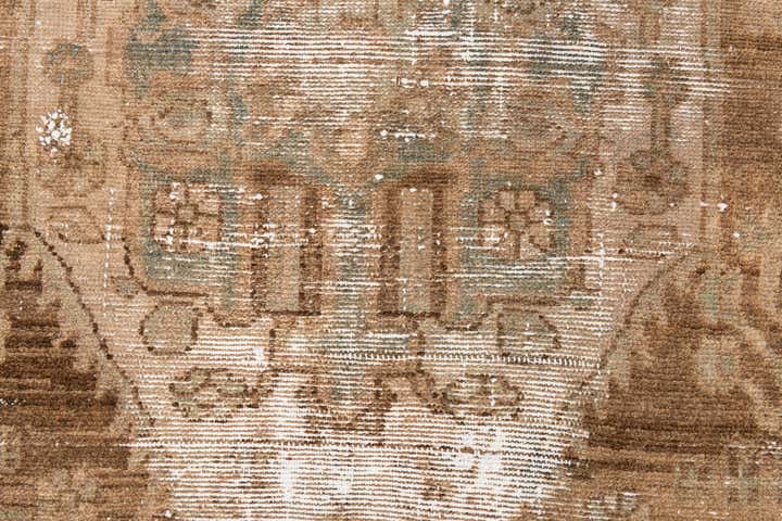 2' 10 x 6' 2 Hand Knotted Ultra Vintage Persian Wool Runner Rug