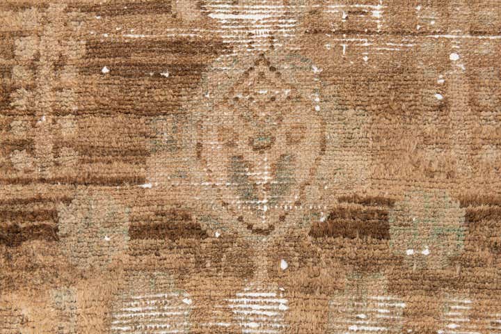 2' 10 x 6' 2 Hand Knotted Ultra Vintage Persian Wool Runner Rug