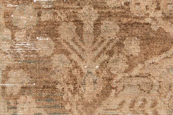 2' 10 x 6' 2 Hand Knotted Ultra Vintage Persian Wool Runner Rug