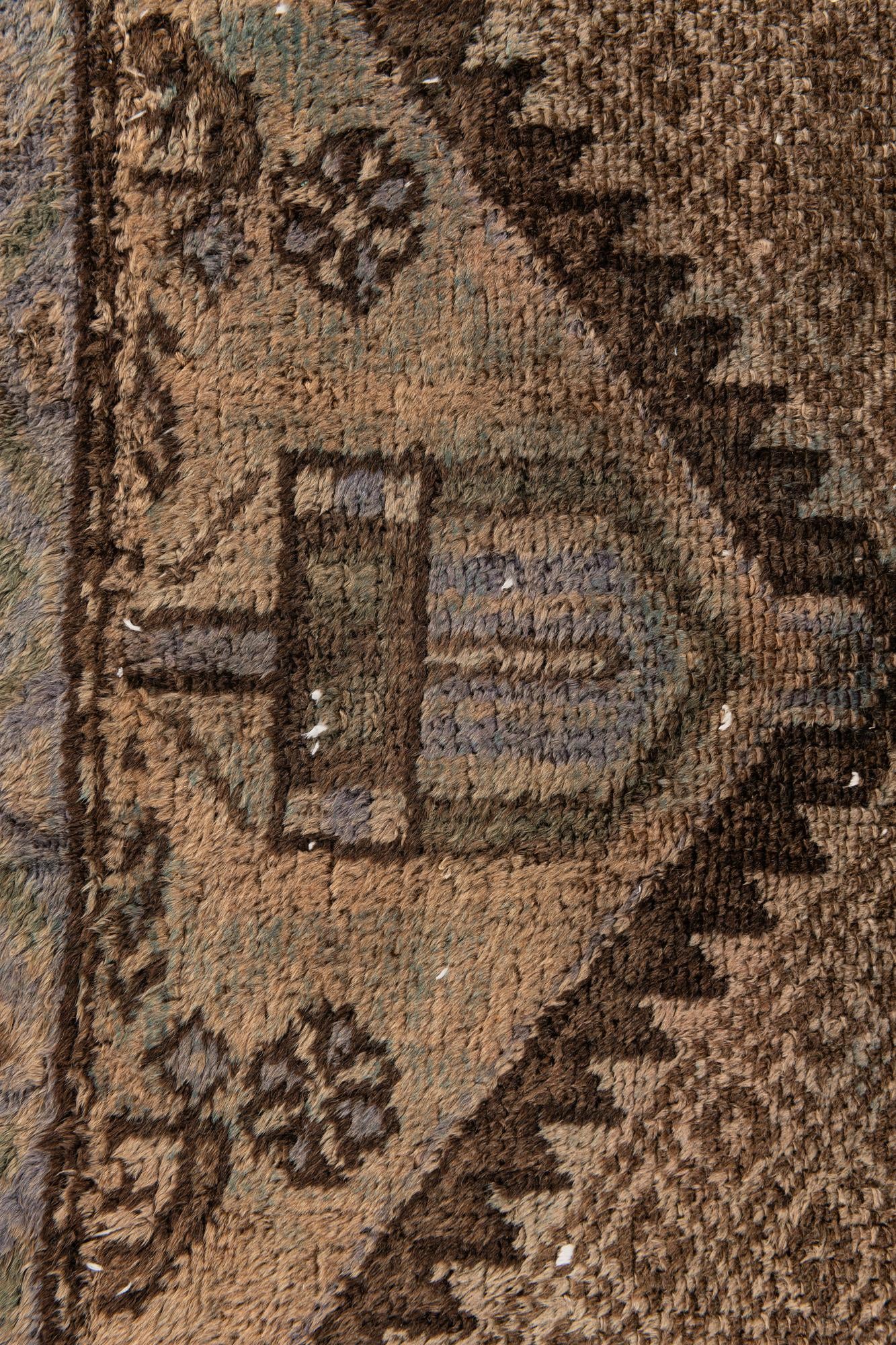 110cm x 235cm anudado a mano Ultra Vintage Alfombra Persa Lana Pasillera