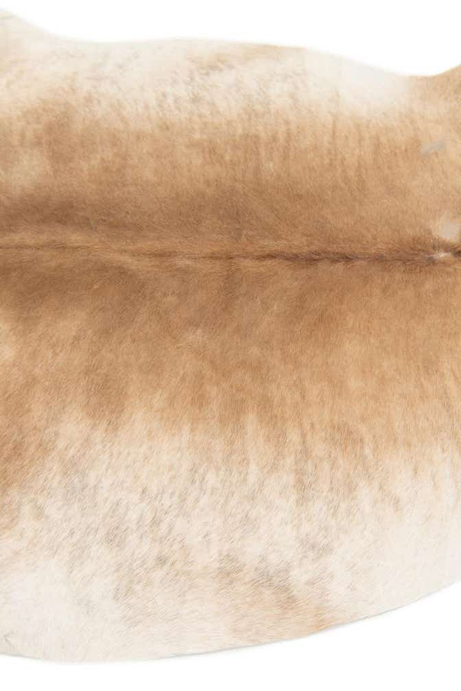 5' 2 x 5' 4 Cowhide Leather Square Rug