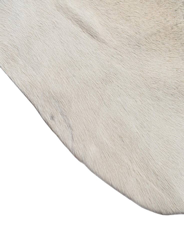 Detail image of 6' 3 x 6' 3 Cowhide Square Rug