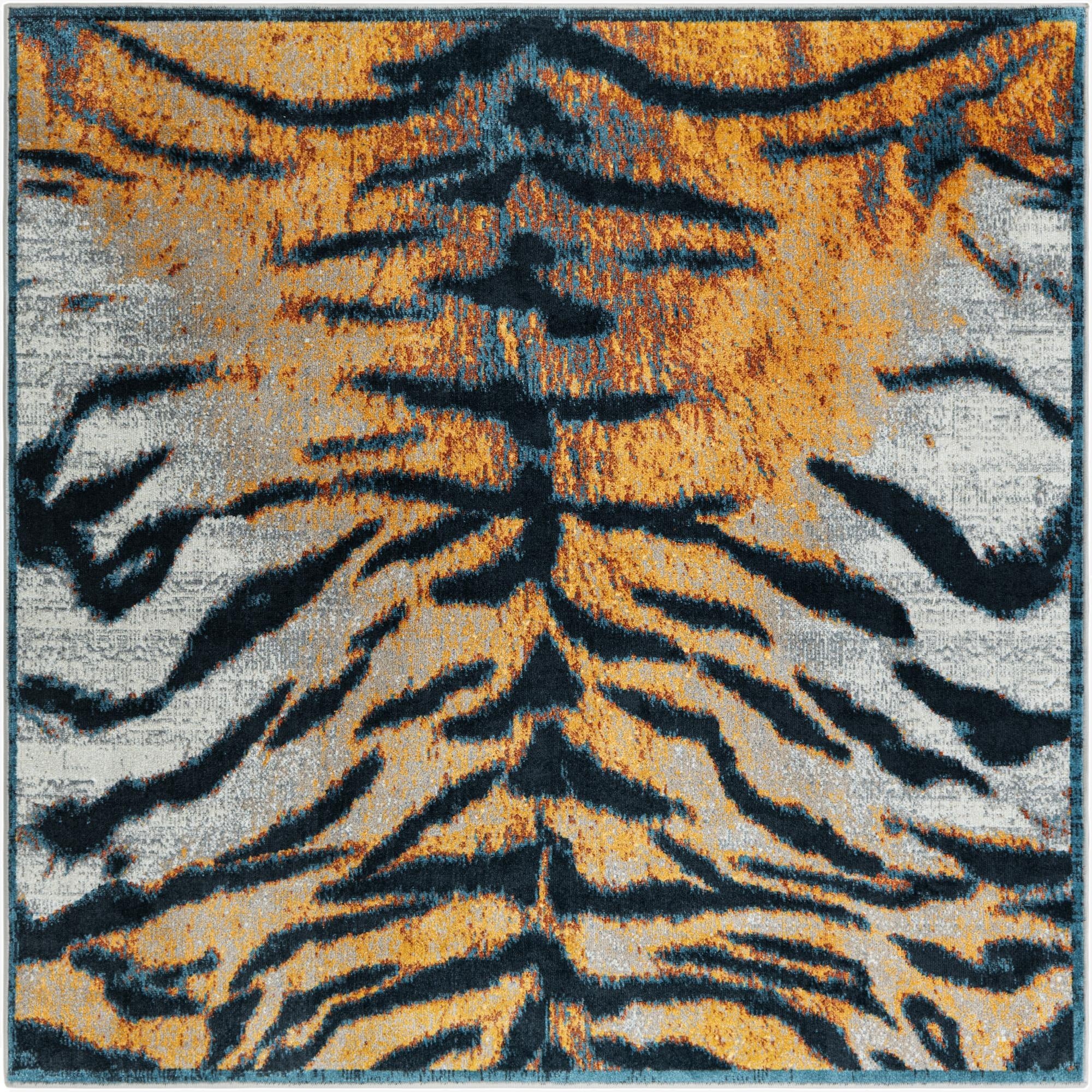 5' 3 x 5' 3 Kamala Washable Square Rug