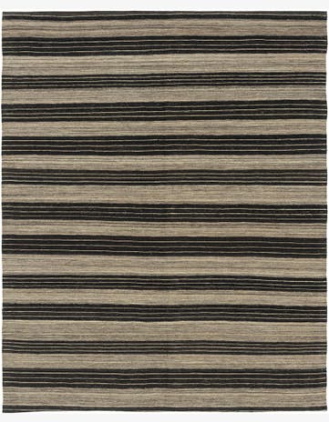 6' x 7' 2 Hand Woven Kilim Modern Wool Square Rug