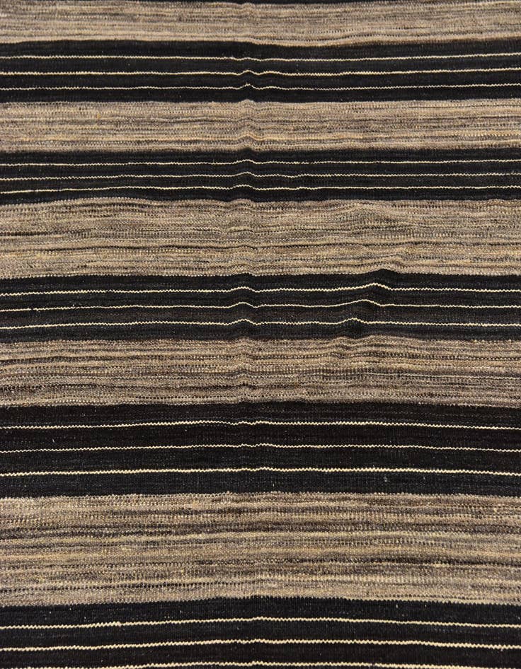 Detail image of 6' 2 x 7' 4  Hand Woven Kilim Modern Wool Square Rug