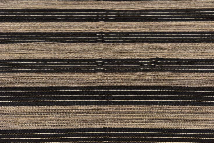 Detail image of 6' 2 x 7' 4 Hand Woven Kilim Modern Wool Square Rug