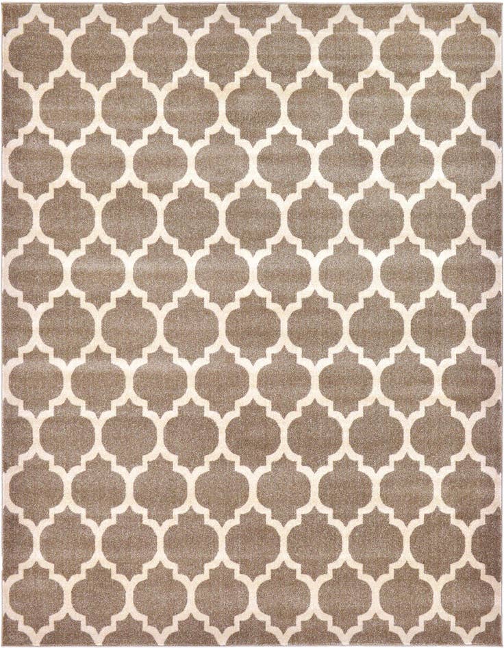 Detail image of 10' x 10' Lattice Square Rug