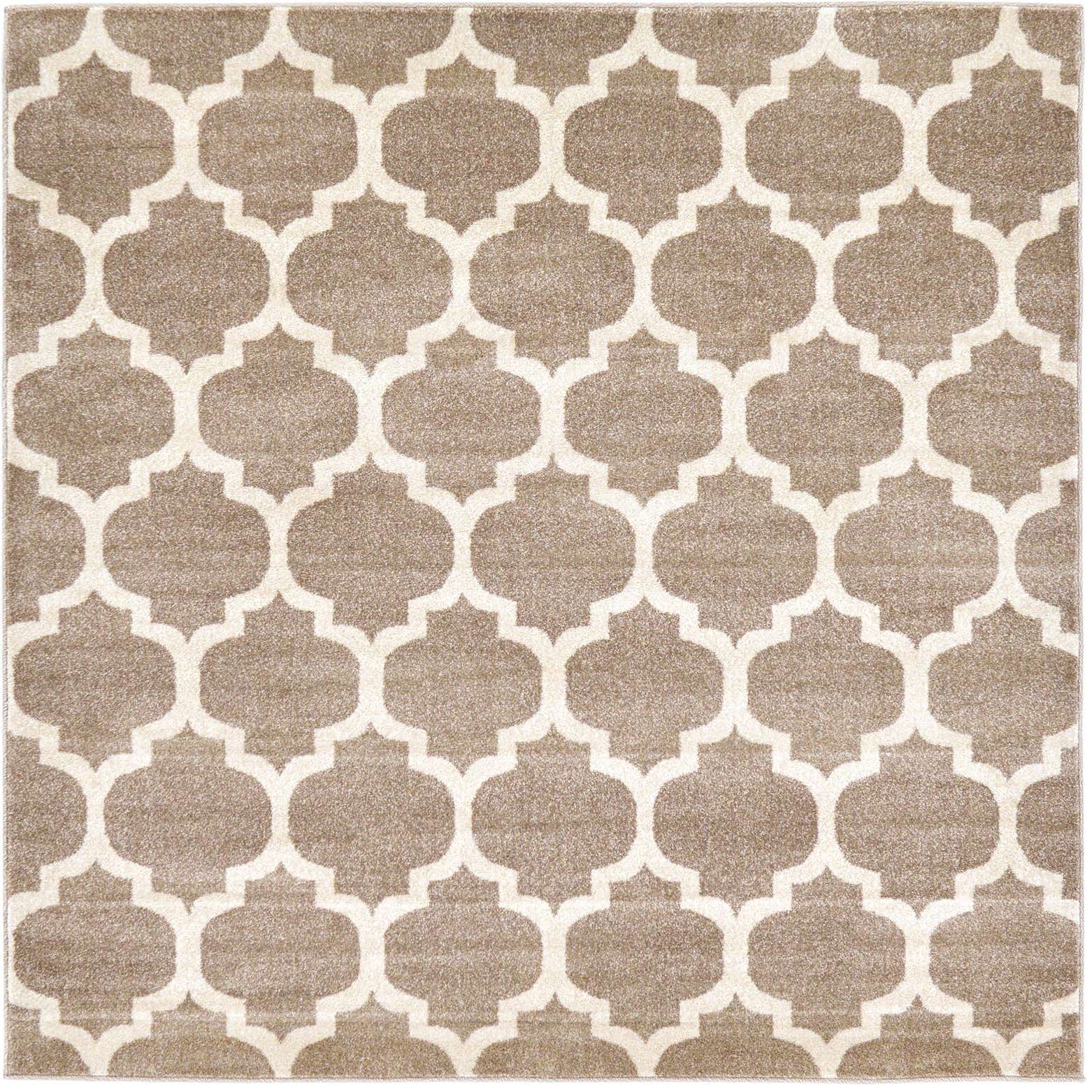 6' x 6' Lattice Square Rug