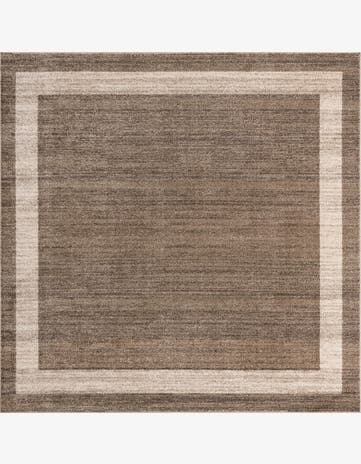 Light Brown Loft Square Rug