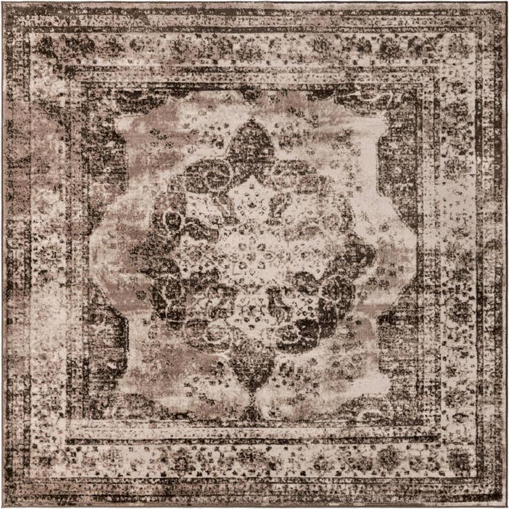 Detail image of 7' 10 x 7' 10 Monaco Square Rug
