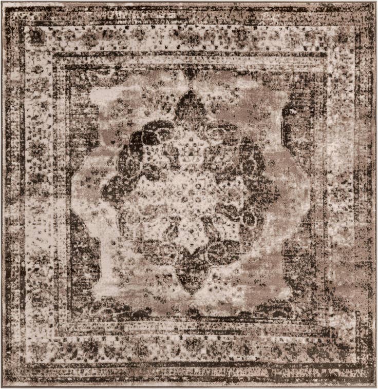 Detail image of 6' x 6' Monte Carlo Square Rug