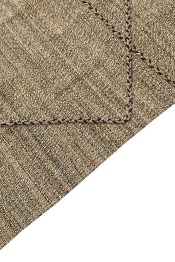 6' 5 x 7' Hand Knotted Moroccan Wool Square Rug
