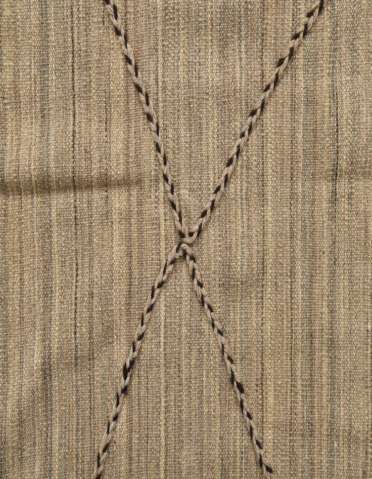 Detail image of 5' 5 x 5' 9  Hand Knotted Moroccan Wool Square Rug