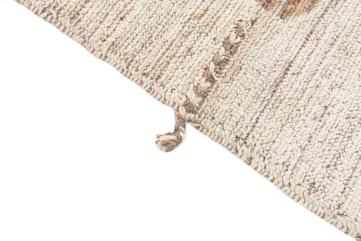 Detail image of 5' 8 x 6' 8 Hand Knotted Moroccan Wool Square Rug