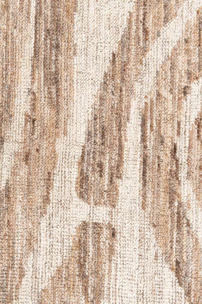 5' 8 x 6' 8 Hand Knotted Moroccan Wool Square Rug
