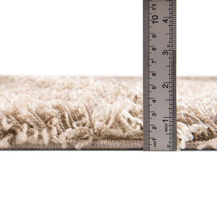 Detail image of 3' x 3' Moroccan Trellis Shag Square Rug