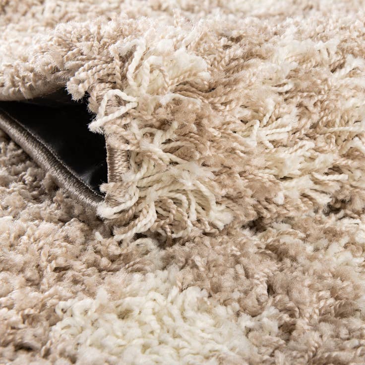 Detail image of 3' x 3' Moroccan Trellis Shag Square Rug