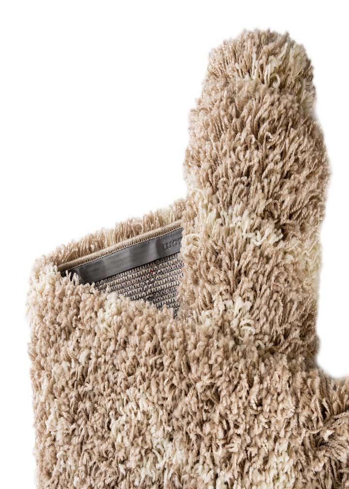 3' x 3' Moroccan Trellis Shag Square Rug