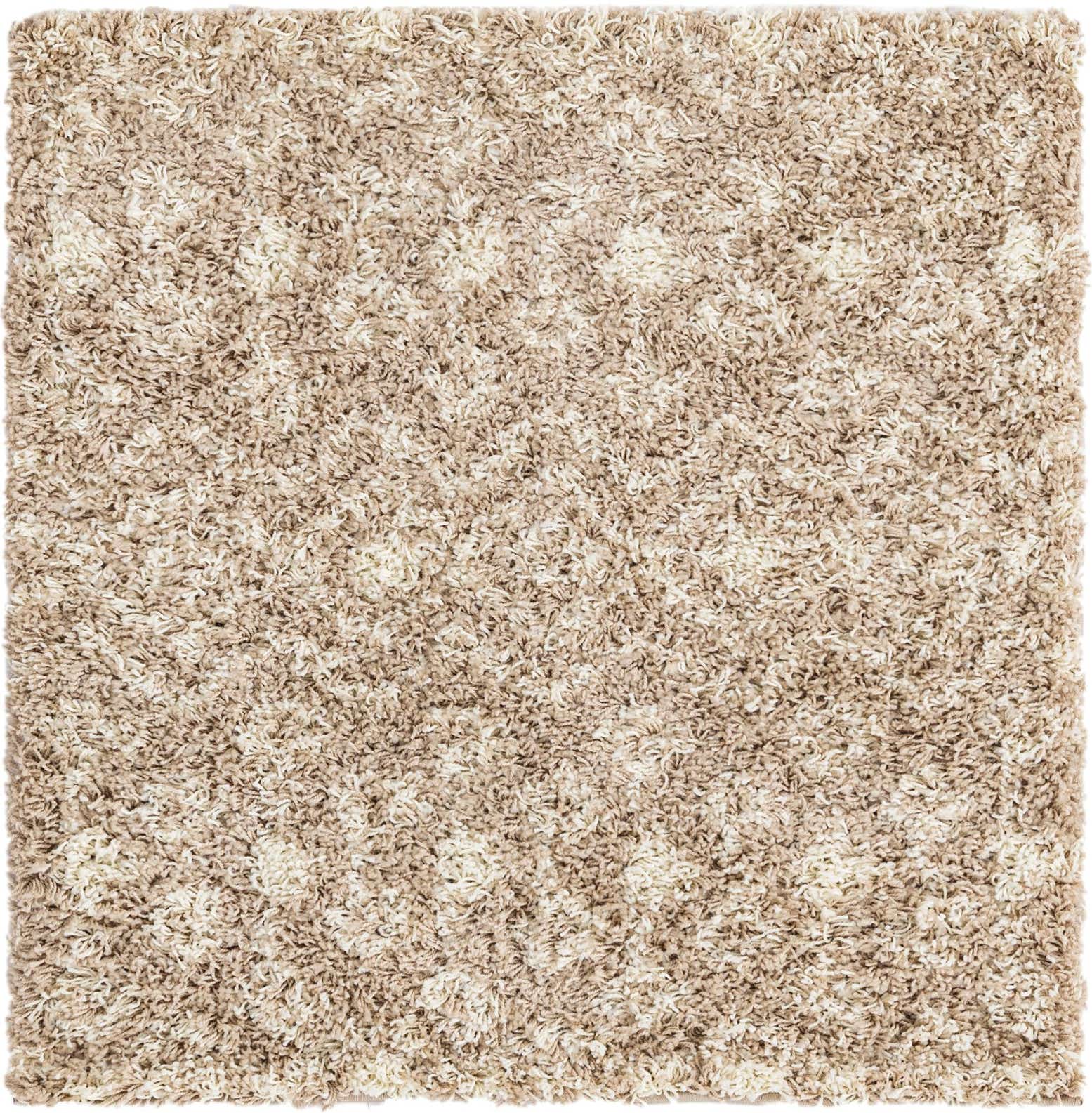 3' x 3' Moroccan Trellis Shag Square Rug