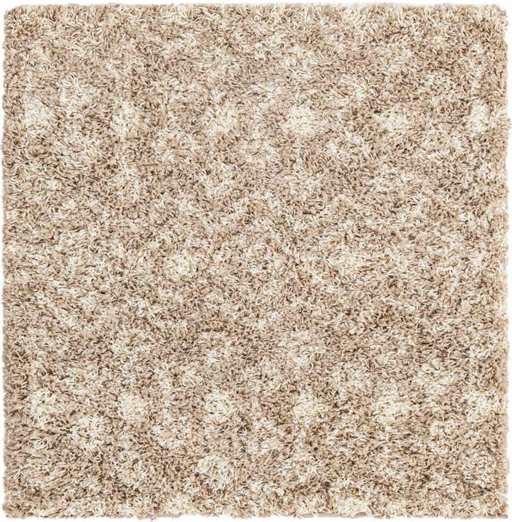 3' x 3' Moroccan Trellis Shag Square Rug