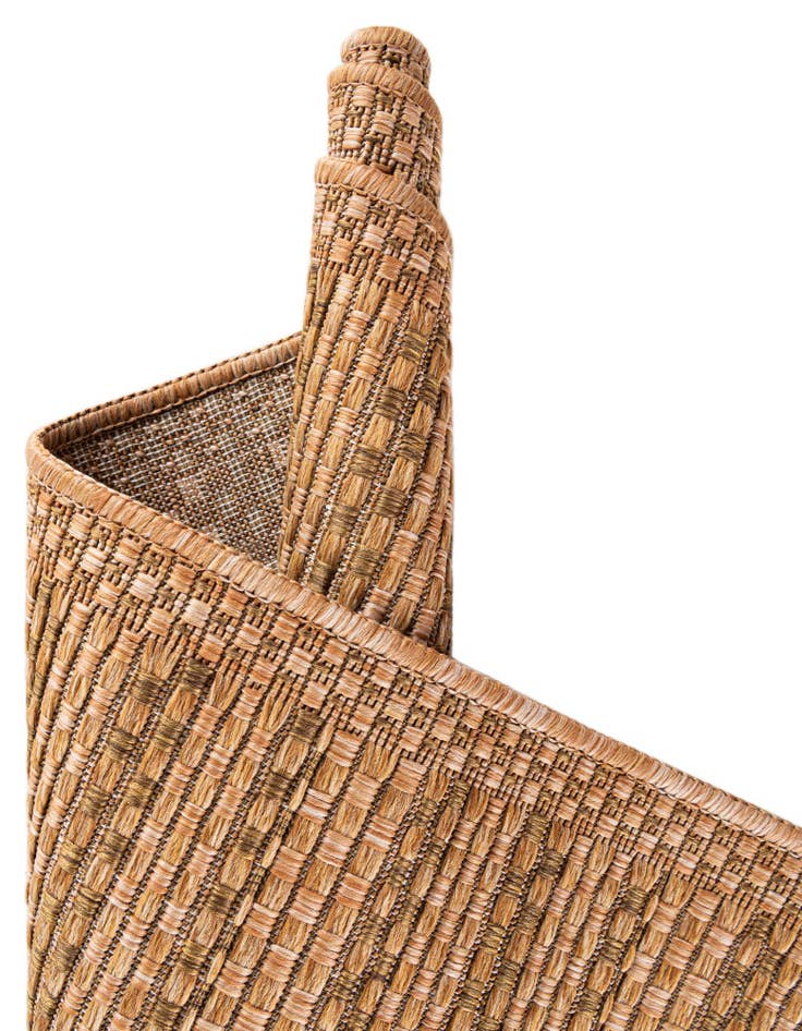 Detail image of 6' x 6'  Washable Border Indoor / Outdoor Square Rug