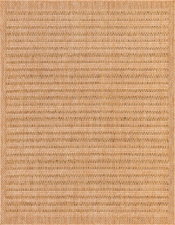 Detail image of 6' x 6' Easy-Clean Border Indoor / Outdoor Square Rug