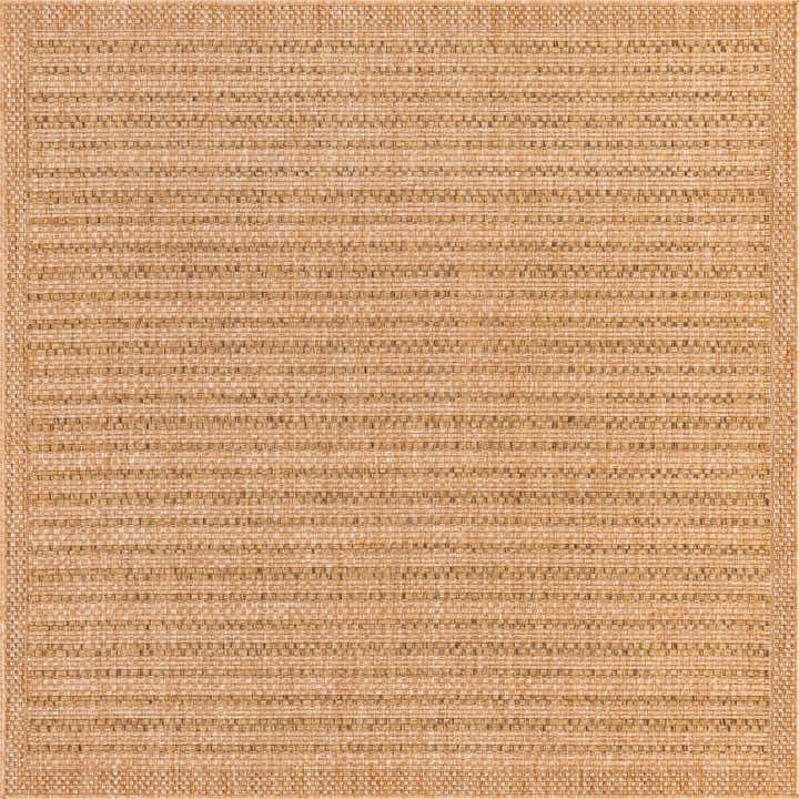 6' x 6' Easy-Clean Border Indoor / Outdoor Square Rug