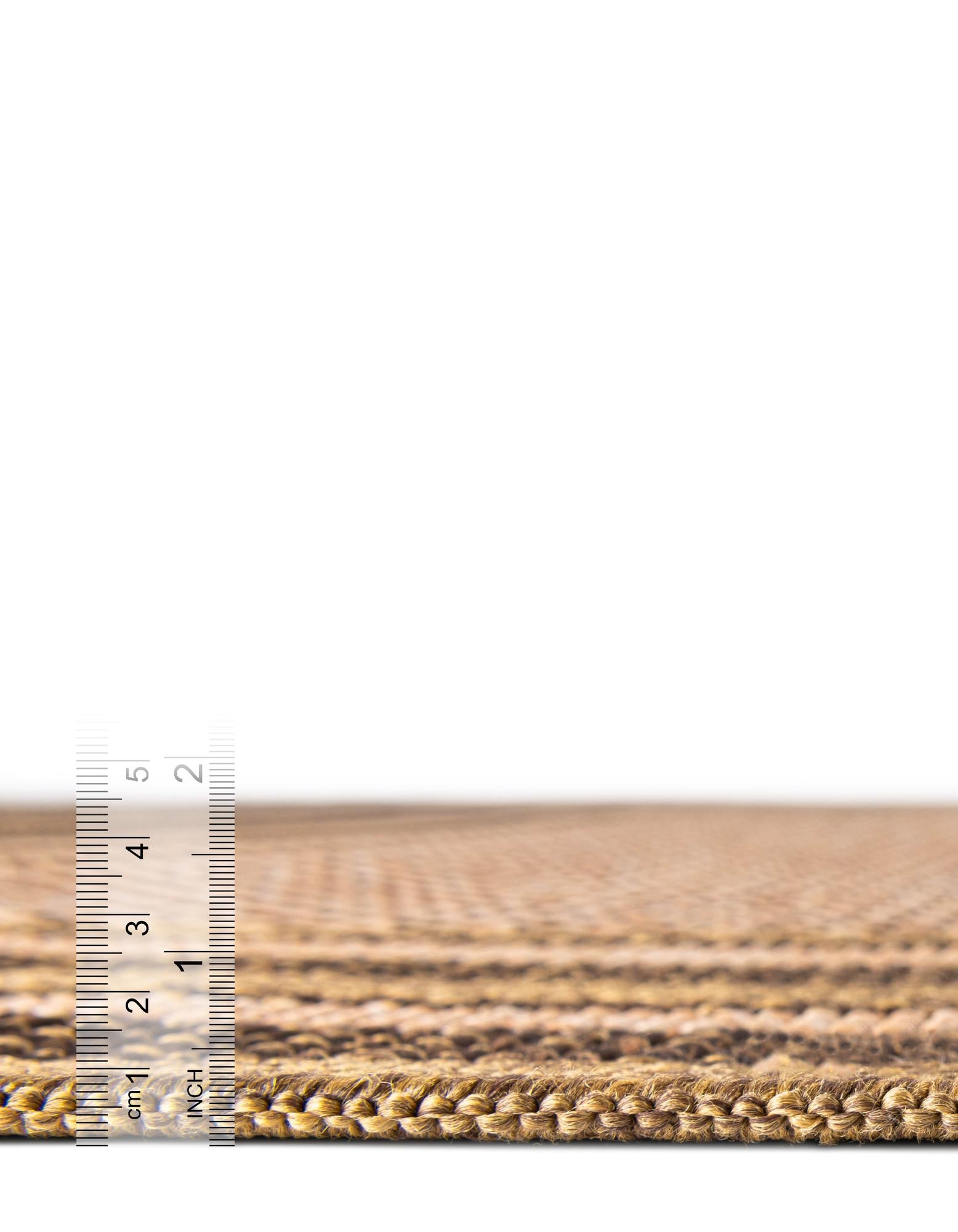 6' x 6' Easy-Clean Border Indoor / Outdoor Square Rug