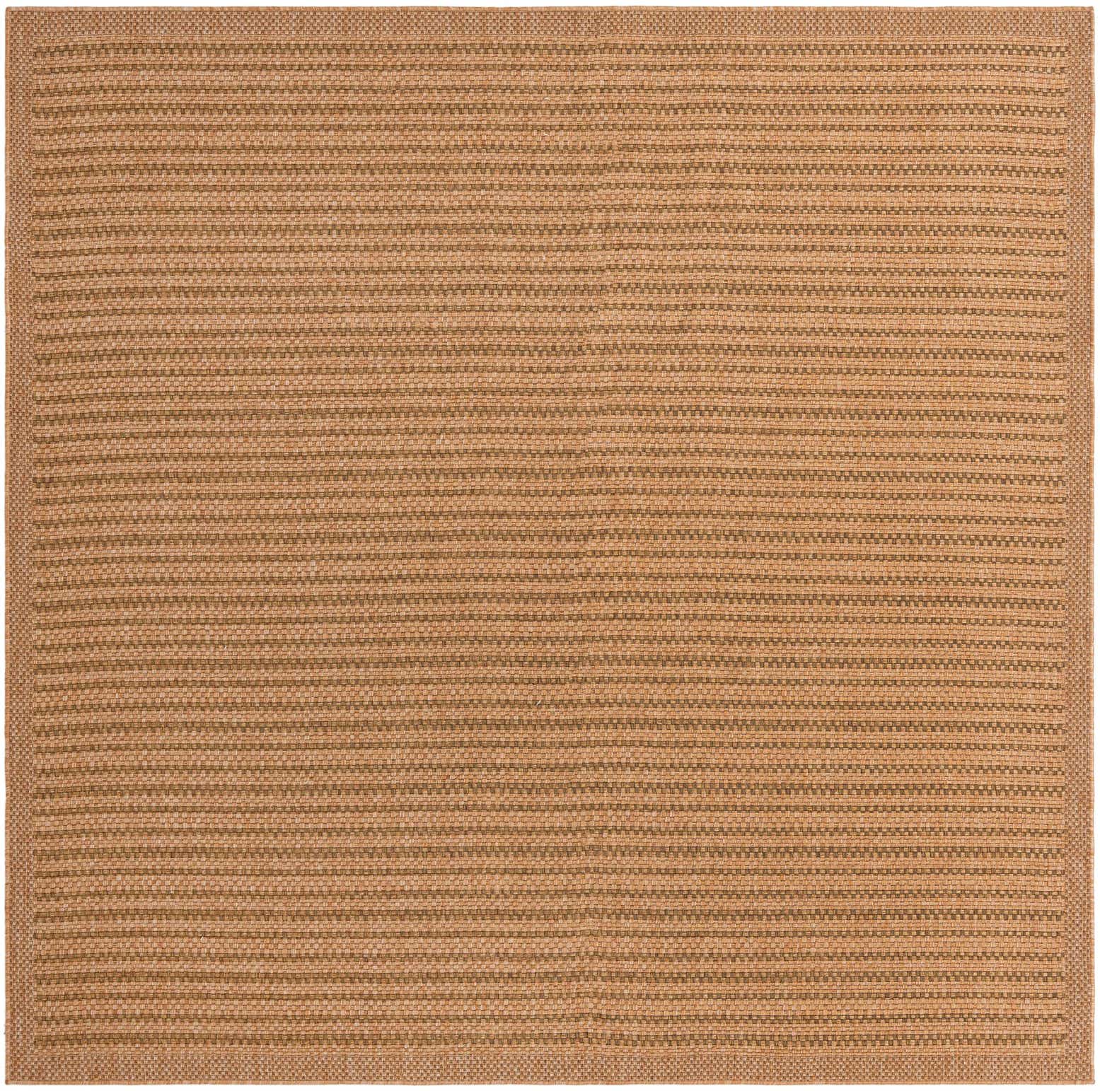 10' x 10' Easy-Clean Border Indoor / Outdoor Square Rug