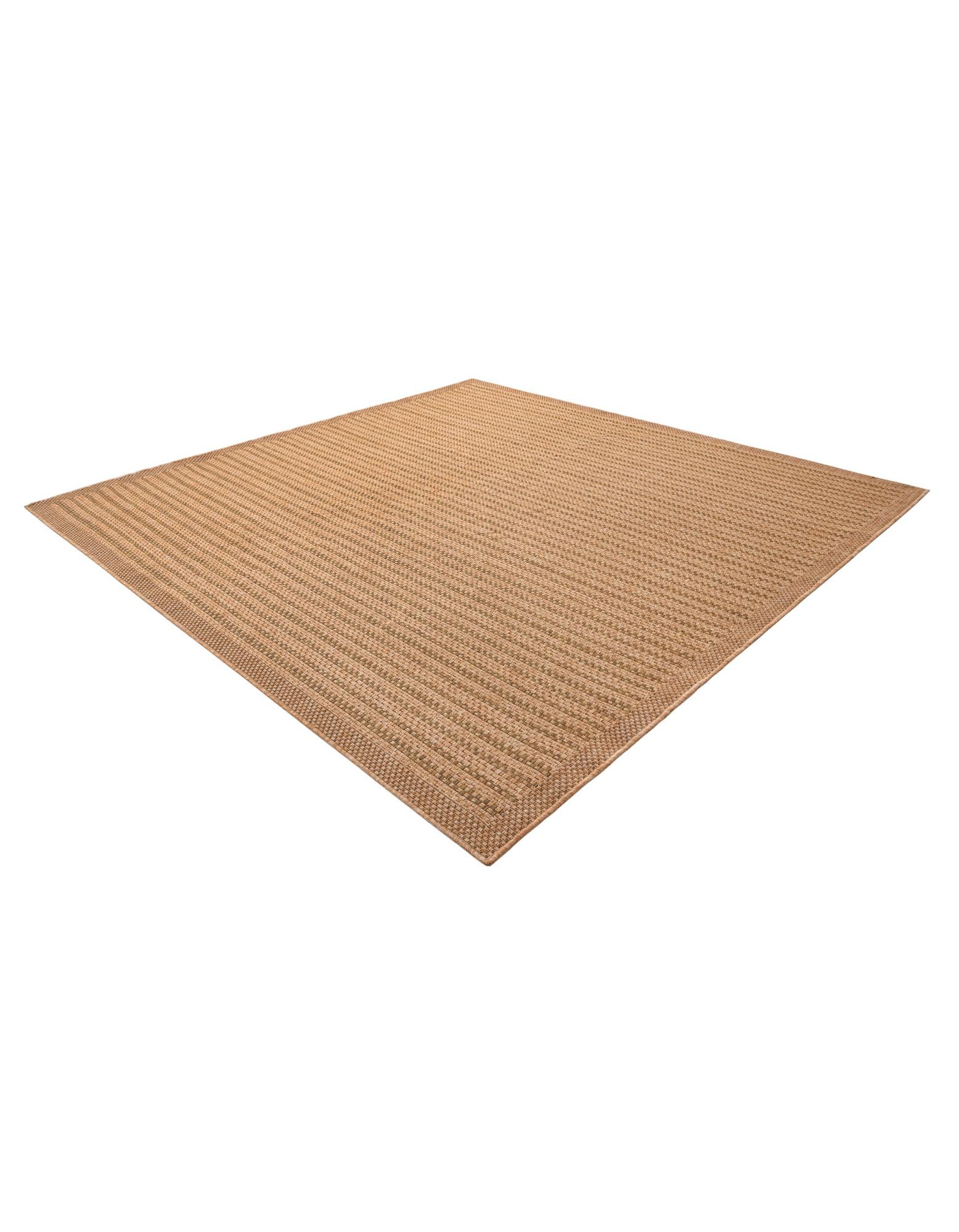 10' x 10' Easy-Clean Border Indoor / Outdoor Square Rug