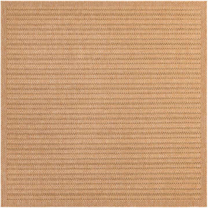 7' 10 x 7' 10 Easy-Clean Border Indoor / Outdoor Square Rug