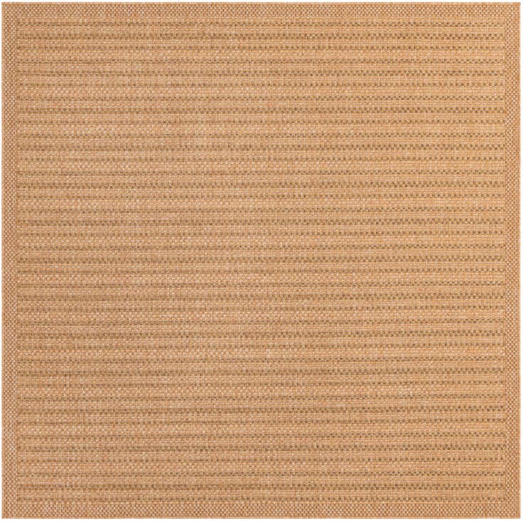 Detail image of 7' 10 x 7' 10 Easy-Clean Border Indoor / Outdoor Square Rug