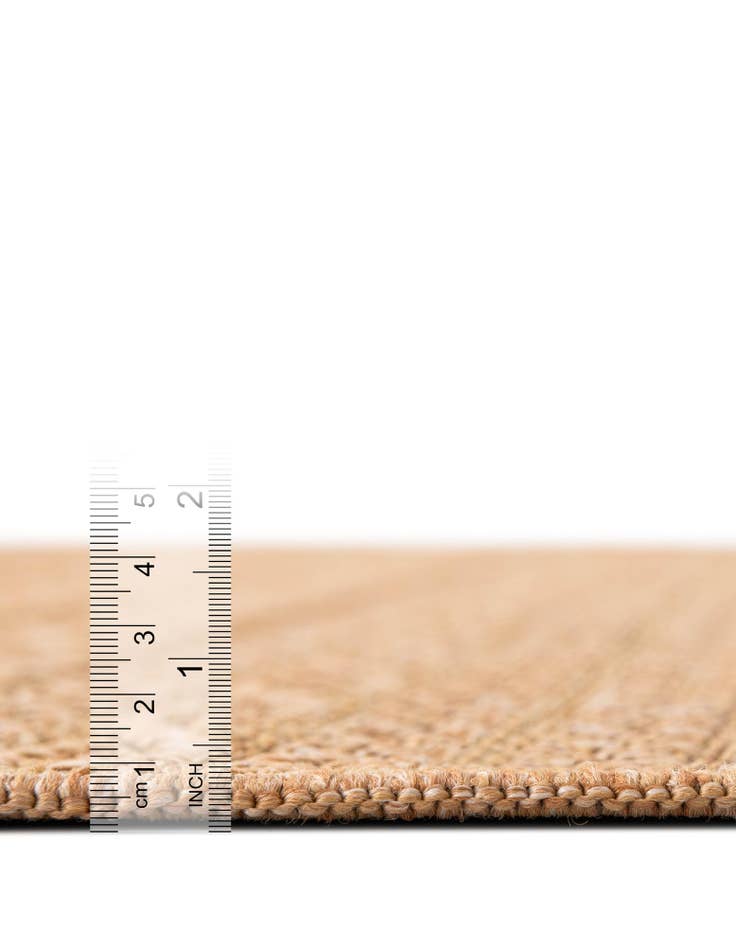 Detail image of 6' x 6' Easy-Clean Modern Indoor / Outdoor Square Rug