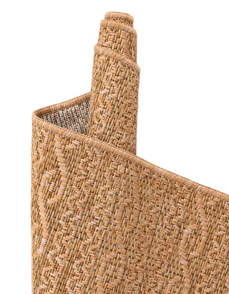 Detail image of 6' x 6'  Washable Modern Indoor / Outdoor Square Rug