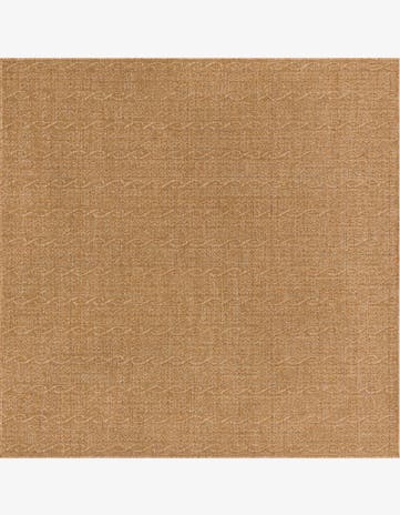 6' x 6' Easy-Clean Modern Indoor / Outdoor Square Rug