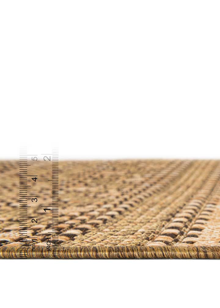 6' x 6' Easy-Clean Modern Indoor / Outdoor Square Rug