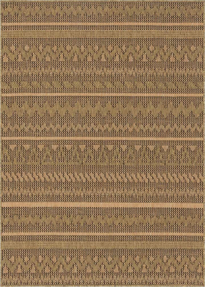 6' x 6' Easy-Clean Modern Indoor / Outdoor Square Rug