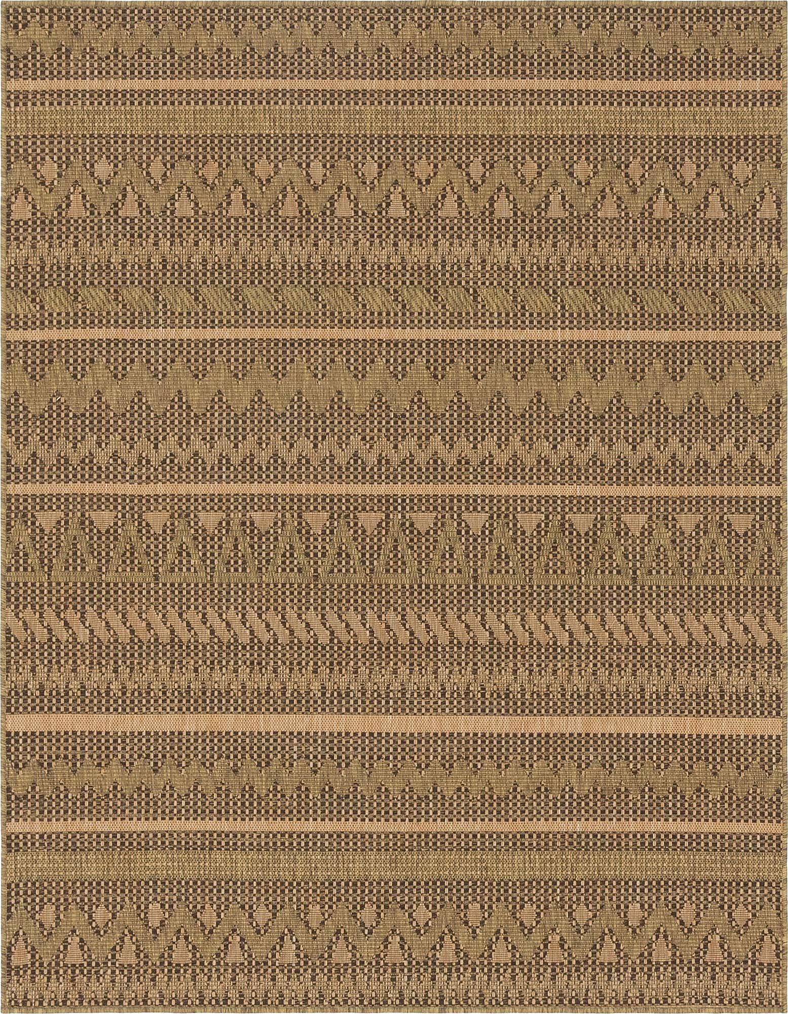 6' x 6' Easy-Clean Modern Indoor / Outdoor Square Rug
