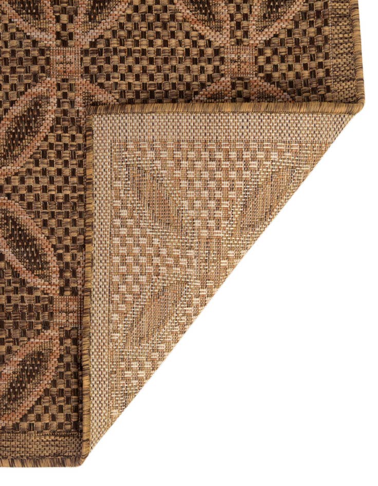 Detail image of 6' x 6' Easy-Clean Trellis Indoor / Outdoor Square Rug