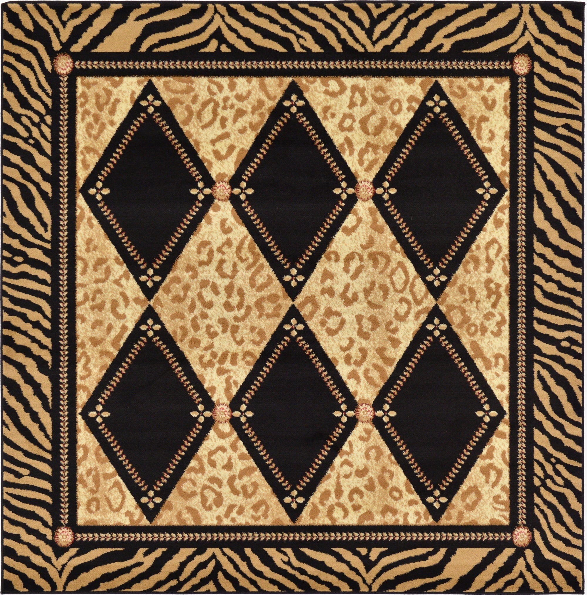 Primary image 6' x 6' Safari Square Rug
