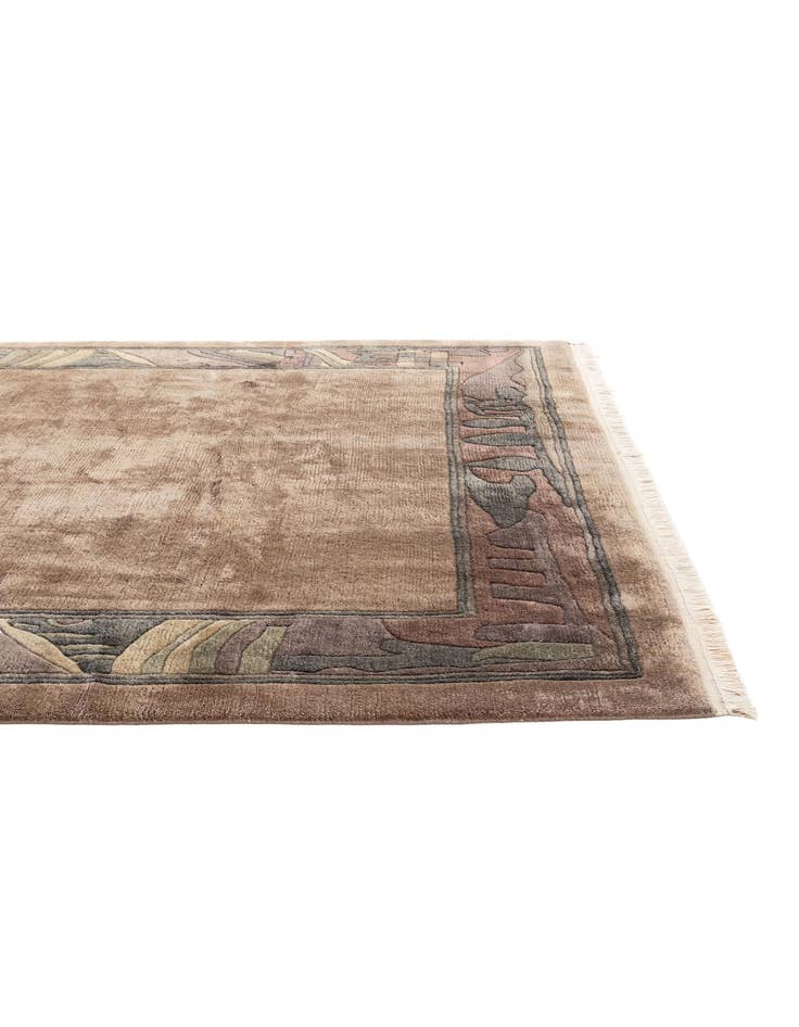 Detail image of 6' 5 x 6' 5  Hand Knotted Tibet Wool Square Rug