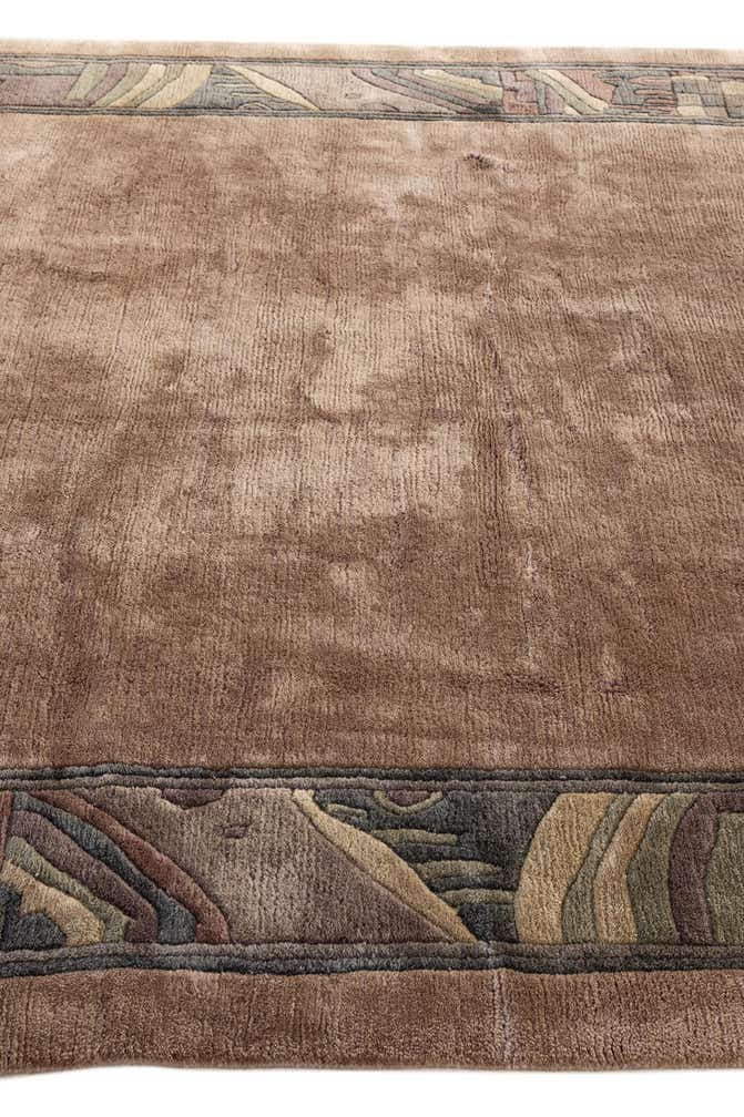 6' 5 x 6' 5 Hand Knotted Tibet Wool Square Rug