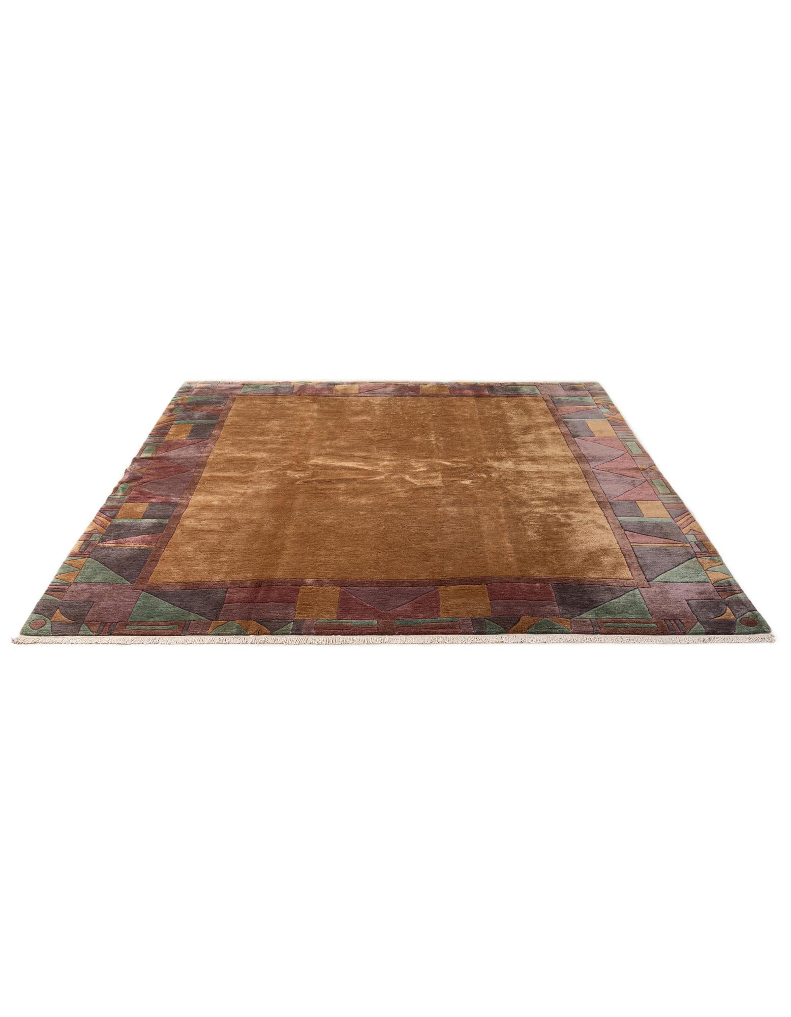 8' 3 x 8' 3 Hand Knotted Tibet Wool Square Rug